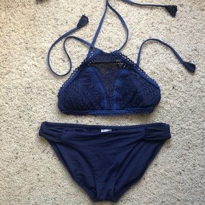 Navy Becca Brand swimsuit